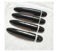 Couverture Garniture Poignée Porte Pour Clio 3 Iii Mk3 Couvercle De Poignée Porte Poignées Garniture Couvre Accessoires Voiture En Fiber Carbone Plastique(1)