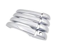 Couverture Garniture Poignée Porte Pour Jeep Patriot Liberty Russie 2007~2010 Styling Stickers Décoration Chrome Poignée De Porte Couverture Refit Accessoires Voiture(UN)