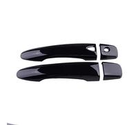 Couverture Garniture Poignée Porte Pour Nissan Versa 8 Pièces/ensemble Voiture Extérieur Intelligent Poignée De Porte Couvre Garniture Noir ABS Fit
