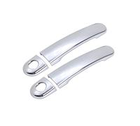 Couverture Garniture Poignée Porte Pour VW Golf MK5 2004-2009 La Poignée De Porte Voiture Chrome Noir Brillant Couvre Les Autocollants Style D'accessoires(Model H)