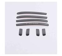 Couverture Garniture Poignée Porte Pour VW T-CROSS 2018-2021 En Acier Inoxydable Poignée De Porte Voiture Couverture Autocollant Superposition Accessoires Style(3)