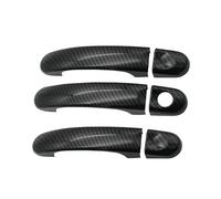 Couverture Garniture Poignée Porte Pour VW T5 T6 Transporter Caravelle M&ultivan Garniture De Couvercle Poignée Porte Voiture California Chrome(Model 1)