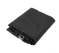 Couverture gonflable pour jacuzzi carré de 135 cm, en PVC épais avec valve anti-fuite, isolation résistante aux intempéries pour réduire la perte de chaleur et garder les débris (noir B)