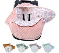 Couverture Hiver Bébé pour Sièges Auto Nids d'ange Bebe Doux et Chaud Sac de Couchage Couverture Enveloppante Universelle Poussette