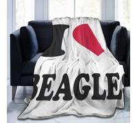 Couverture, I Love Beagles Lettering Dog Lovers