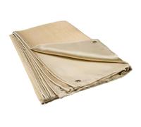 Couverture ignifuge, couverture isolante ignifuge | Couverture en fibre de verre pour barbecue haute performance, outil de protection incendie avec ourlet renforcé pour une utilisation comme