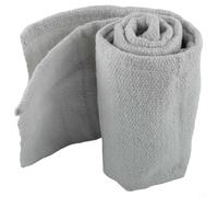 Couverture ignifuge de 2 mm d'épaisseur, résistante à la chaleur jusqu'à 1260 °C, pour isolation au four, haute protection des tuyaux, bouclier de scories de soudure, compatible (0,5 x 1 m)