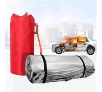 Couverture ignifuge d'urgence pour voiture, couverture de sécurité de survie pour parking et station de charge, idéale pour une réponse rapide en cas d'urgence
