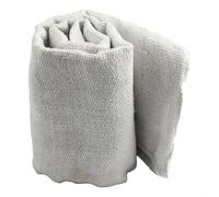 Couverture ignifuge haute température L 2 mm d'épaisseur 1260 °C en fibre de porcelaine pour isolation de four et portes (11 m)