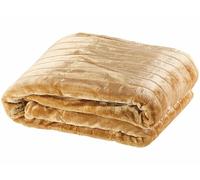 Couverture imitation fourrure beige - Wilson Gabor