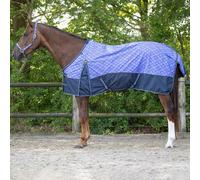 Couverture imperméable collection pour cheval QHP 0 g Violet 165 cm (Longueur totale: 215 cm)