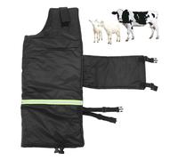 Couverture imperméable Double Face pour Mollet avec Bande réfléchissante Manteaux de chèvre Chauds pour l'hiver