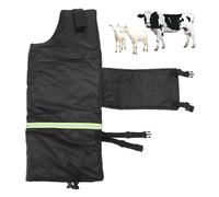 Couverture imperméable Double Face pour Mollet avec Bande réfléchissante Manteaux de chèvre Chauds pour l'hiver