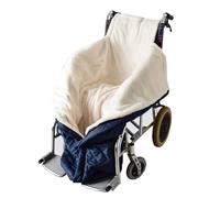 Couverture Imperméable Doublée En Polaire For Fauteuil Roulant, Avec Sangles Velcro Des Deux Côtés Et Fermeture Éclair For Une Mise En Place Et Un Retrait Faciles Convient