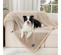 Couverture imperméable pour animal de compagnie - Couverture anti-pipi liquide pour canapé-lit, housse de protection réversible en polaire Sherpa pour chiens et chats de petite, moyenne et grande