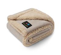 Couverture imperméable pour Animal de Compagnie - Couverture Anti-Pipi Liquide pour canapé-lit, Housse de Protection réversible en Polaire Sherpa pour Chiens et Chats de Petite, Moyenne et Grande