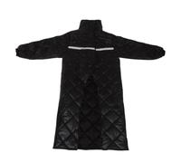 Couverture imperméable pour fauteuil roulant, coupe-vent intégral hiver | Doublure peluche, fermeture Velcro, panneau arrière, protège du froid et de la pluie pour adultes et seniors