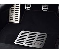 Couverture Intérieur en Acier pour Hyundai i30 N - 1 Pièce Tapis de Sol Plaque Inoxydable i30N Accessoires Brossé Fait Sur Mesure Inox