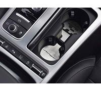 Couverture Intérieur en Acier pour Kia Stinger | sous-Verres Porte-gobelet INOX Emblème E GT-Line GT GTS GDI 3.3 Accessoires