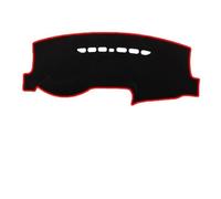 Couverture Intérieure Tableau Bord Voiture Tapis Tableau Bord pour Ford pour Fusion pour Mondeo 2013 - 2021 LHD RHD Coussin Cape MTVTFECEWG(Red No Audio,LHD)