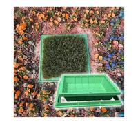 Couverture invisible pour regard d'homme avec cadre, 80 x 80 cm, résistante aux intempéries et au soleil, idéale pour les jardins, terrasses, allées et design élégant