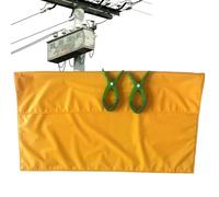 Couverture isolante 400 V - Bouclier de sécurité EVA | Couverture haute tension de 19 pouces | Couvertureisolante avec clips pour l'entretien électrique, travaux en direct, utilisation intéri