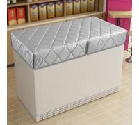 couverture isolante congélateur Pare-soleil Intégral Pour Compartiment Congélateur, Housse Isolante Extérieure Pour Réfrigérateur Avec Fermeture Magnétique Grande(L 140CM x W 90CM)