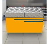 couverture isolante congélateur Pare-soleil Pour Réfrigérateur, Largeurs Disponibles : 50, 60, 70, 80, 85, 90 Et 100 cm. Film Réfléchissant D'isolation Thermique(L 160CM x W 80CM)