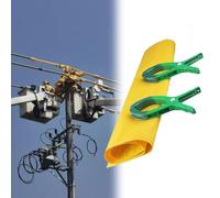 Couverture isolante extérieure, tapis isolant électrique imperméable, pour la sécurité électrique domestique, sous-stations(0.4 KV,39.4x39.4in/1000x1000mm)