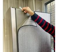 Couverture isolante pour congélateur, couverture en aluminium à économie d'énergie pour réfrigérateur, pare-soleil de protection universelle pour stockage au froid intérieur et extérieur