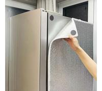 Couverture isolante pour congélateur, couverture en aluminium à économie d'énergie pour réfrigérateur, pare-soleil de protection universelle pour stockage au froid intérieur et extérieur