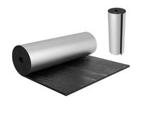 Couverture isolante pour toilettes, housse autocollante imperméable, 90 x 40 cm, couverture en feuille d'aluminium pour salle de bain, matériau autocollant durable avec protection contre la chaleur et