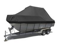 Couverture Kayak UV 420D Professional Waterproof Anti-Poussière - Housse De Protection pour Canoë et Pagaie - (Gris, 16FT)