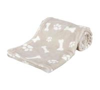 Couverture Kenny taille S-M 100 × 75 cm couleur beige pour chien