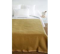 Couverture Laine Biche/Naturel 240 x 300 cm - POYET MOTTE - Gamme Aubisque - Made in France