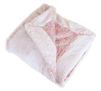 Couverture Lapinou - Coton/Polyester - Rose - 75 x 100 cm Neutre G