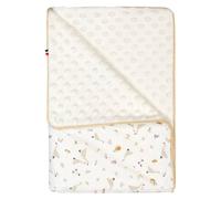 Couverture Légère En Minky Sidonia Sidonia, Beige, Écru, Blanc 75X100