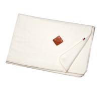 Couverture légère en lin lavé écru 75X100