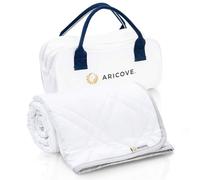 Couverture lest e Aricove pour enfants et adultes 7 lb Petite couverture lest e pour voyage/maison Viscose de bambou douce 40 x 60 pouces Lavable
