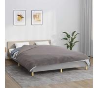 Vidaxl Couverture Lestée Avec Housse Gris 200x220 Cm 13 Kg Tissu