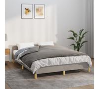 vidaXL Couverture lestée avec housse Tissu Gris 135x200 cm 6 kg