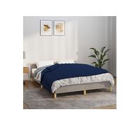 Couverture Lestée Literie Couette Housse Lit Adulte Chambre Maison Tissu vidaXL