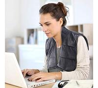 Couverture lestée en Velours, châle, Enveloppement d'épaule, couvertures de Poids douillettes avec Perles de Verre, Couverture Lourde Idea Couverture de gravité Chaude Relax pour l'anxiété, l'autism