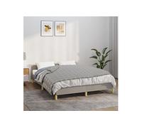 Couverture lestée Gris 140x200 cm 6 kg Tissu3154779