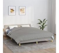 vidaXL Couverture lestée Gris 220x240 cm 11 kg Tissu