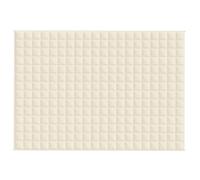 Couverture lestée - vidaXL - 13 kg - Beige - 220x240 cm - Hypoallergénique