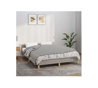 vidaXL Couverture lestée Gris 120 x 180 cm 5 kg – Tissu