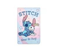 Couverture - Lilo et Stitch - 100 x 150 cm - Polaire douce - Multicolore - Disney Time to hug
