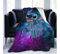Couverture Lilo Stitch - Marque Lilo Stitch - Impression numérique 3D - Anti-bouloches - 100x150cm