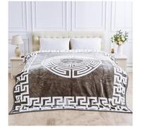 Couverture Lourde de Luxe 7 kg - Couverture de lit réversible en Polaire Sherpa, Double épaisseur, soulagement de l'anxiété, Couverture lestée en Polyester pour Adulte (200 x 240 cm), Apollo